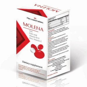 Molena – Iron Formula with Folic Acid & Zinc (30 Tablets)