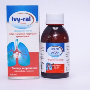 Ivyral Syrup – Ivy Leaf, Thyme & Licorice (Strawberry Flavor, 120ml)