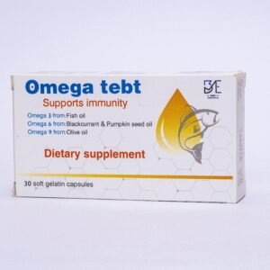Omegatebt – Complete Omega 3, 6 & 9 Complex (30 Softgel Capsules)