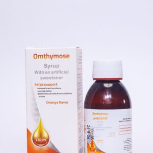Omthymose Syrup – Omega 3 & 6 with Thyme (Orange Flavor, 120ml)